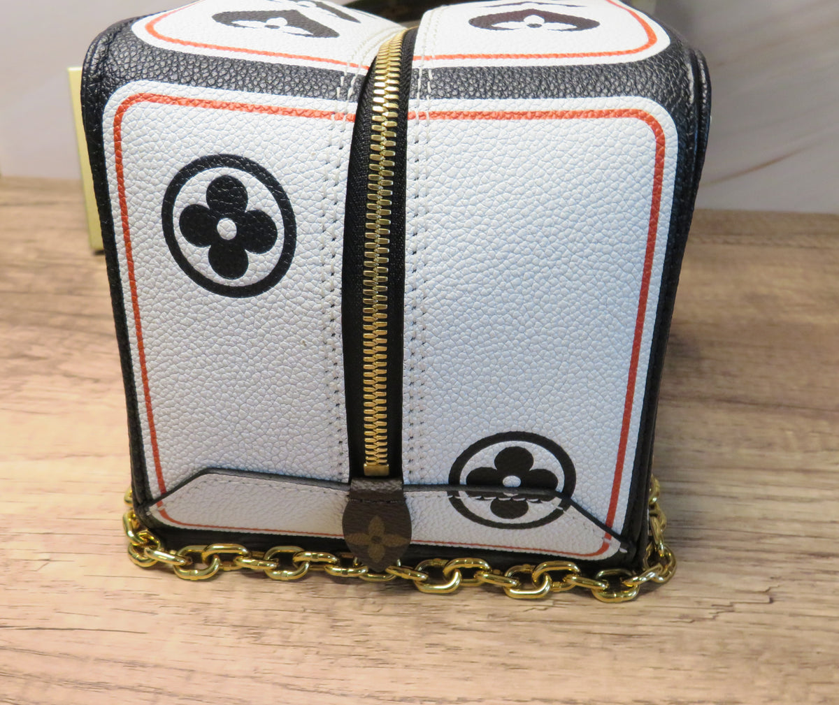 Louis Vuitton "Game On" Cube Dice Bag