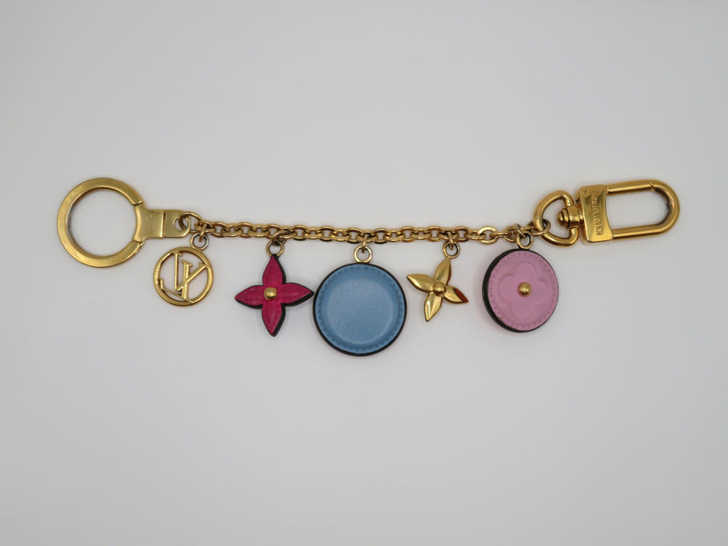 Louis Vuitton Preppy Flower Bag Charm & Key Holder