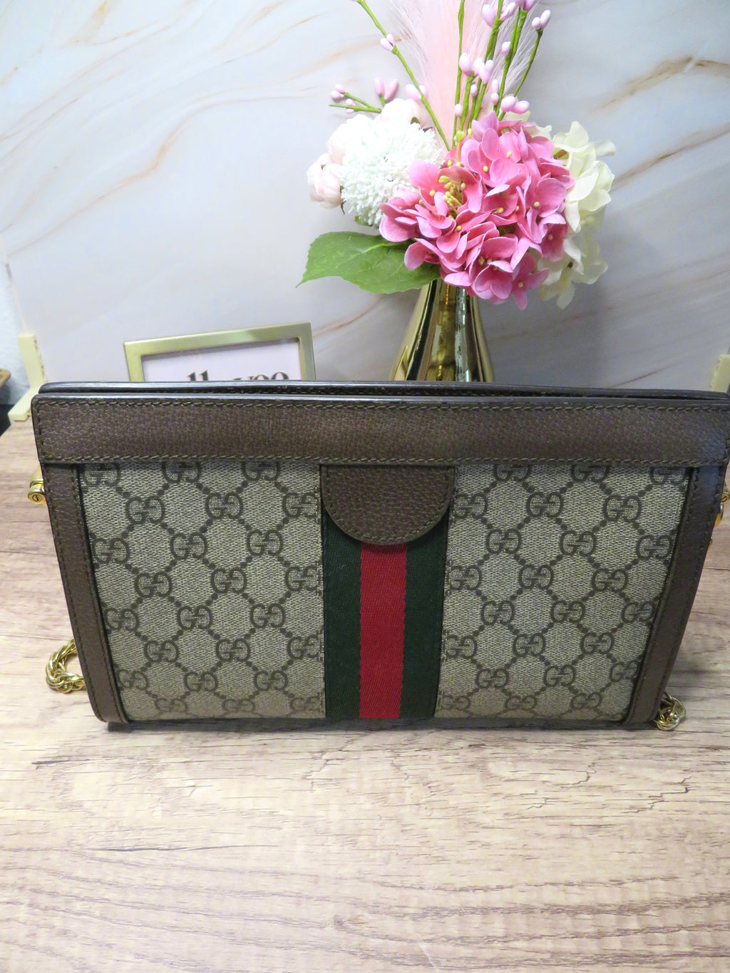 Gucci GG Supreme Ophidia Shoulder Bag