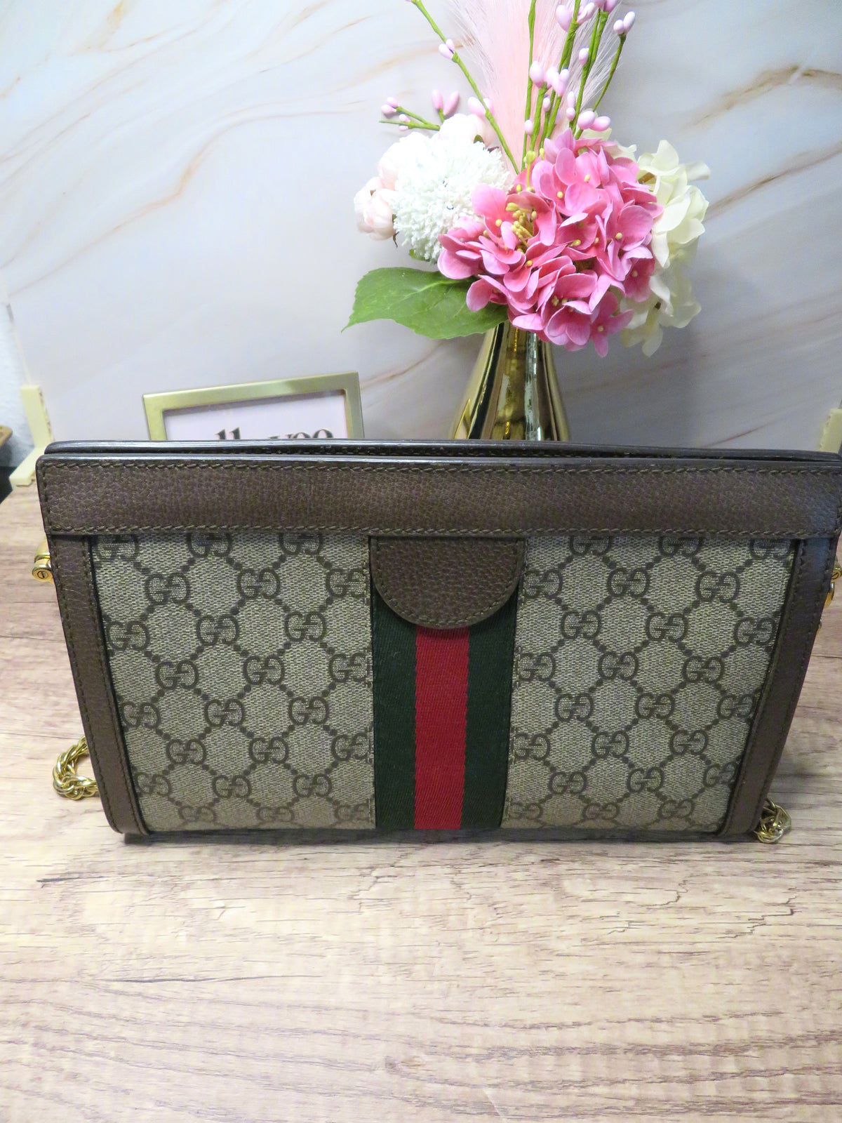 Gucci GG Supreme Ophidia Shoulder Bag