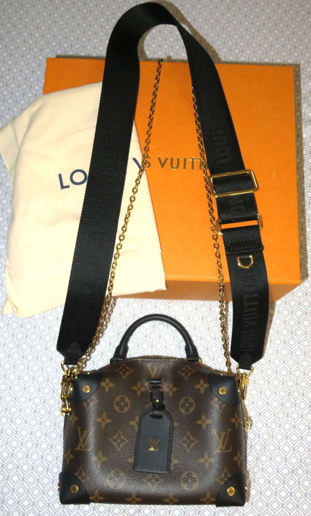Louis Vuitton Monogram Petite Malle Souple