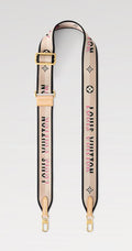 Louis Vuitton Jacquard Speedy Bandouliere Black Cream Shoulder Strap