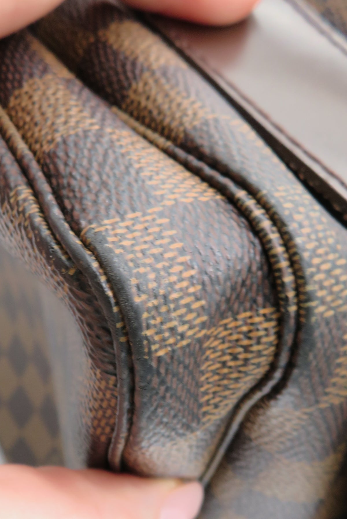 Louis Vuitton Damier Ebene Naviglio Shoulder Bag