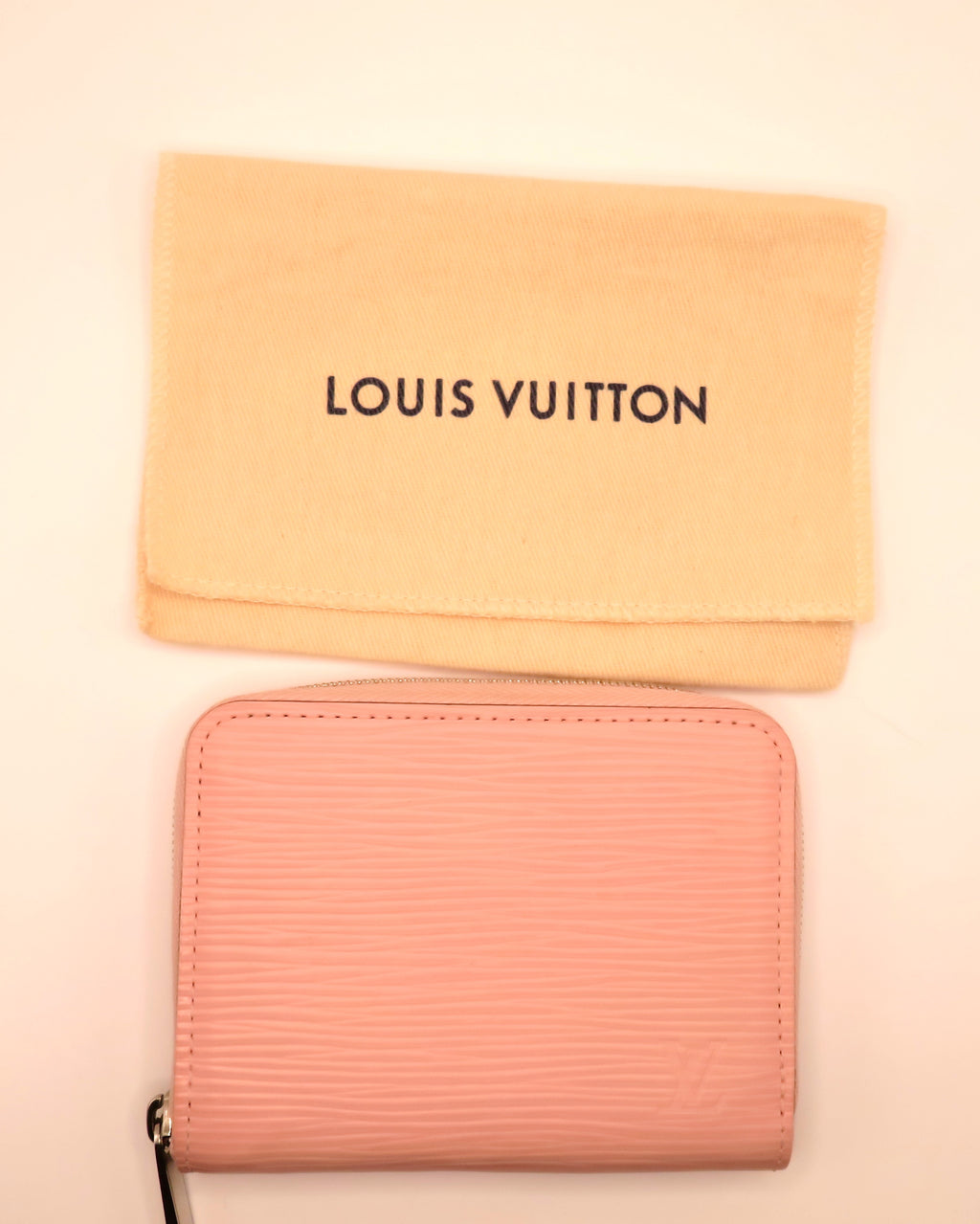 Pink Epi Leather Zippy Coin Purse