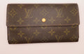 VINTAGE Louis Vuitton Monogram Porte Tresor International Long Tri Fold Wallet