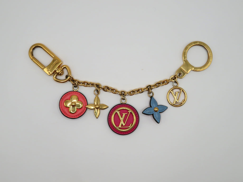 Louis Vuitton Preppy Flower Bag Charm & Key Holder