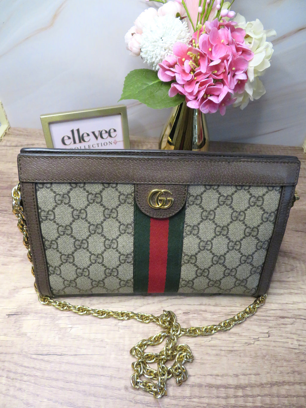 Gucci GG Supreme Ophidia Shoulder Bag
