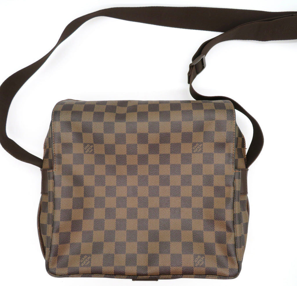 Louis Vuitton Damier Ebene Naviglio Shoulder Bag