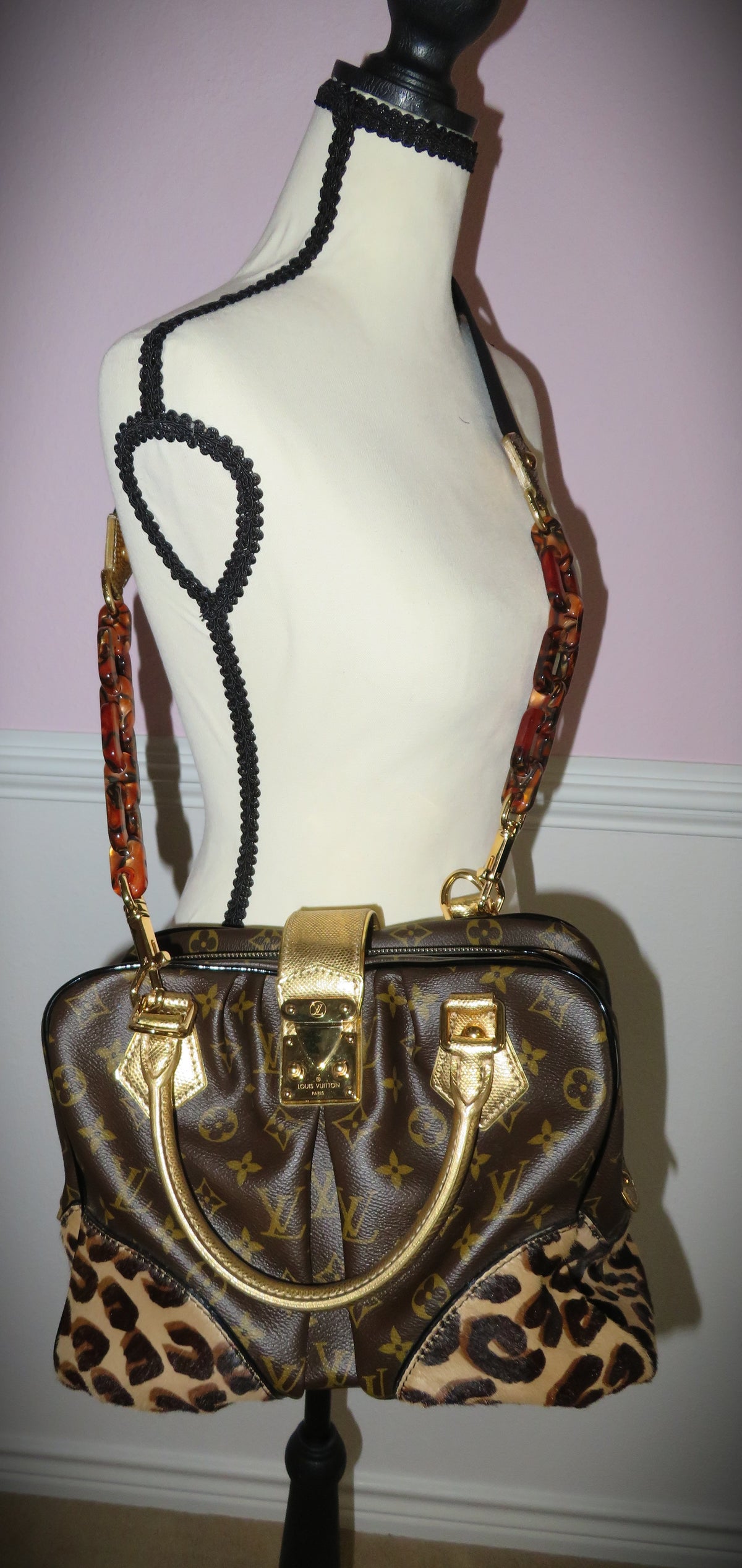 Louis Vuitton Monogram Leopard Adele