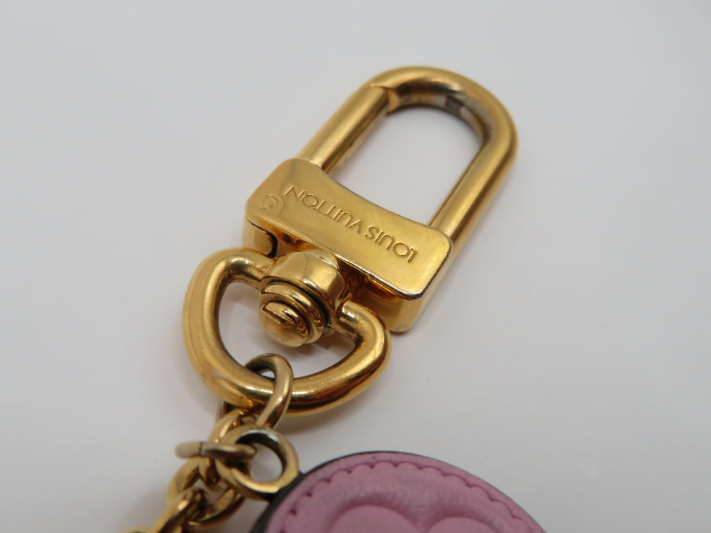 Louis Vuitton Preppy Flower Bag Charm & Key Holder