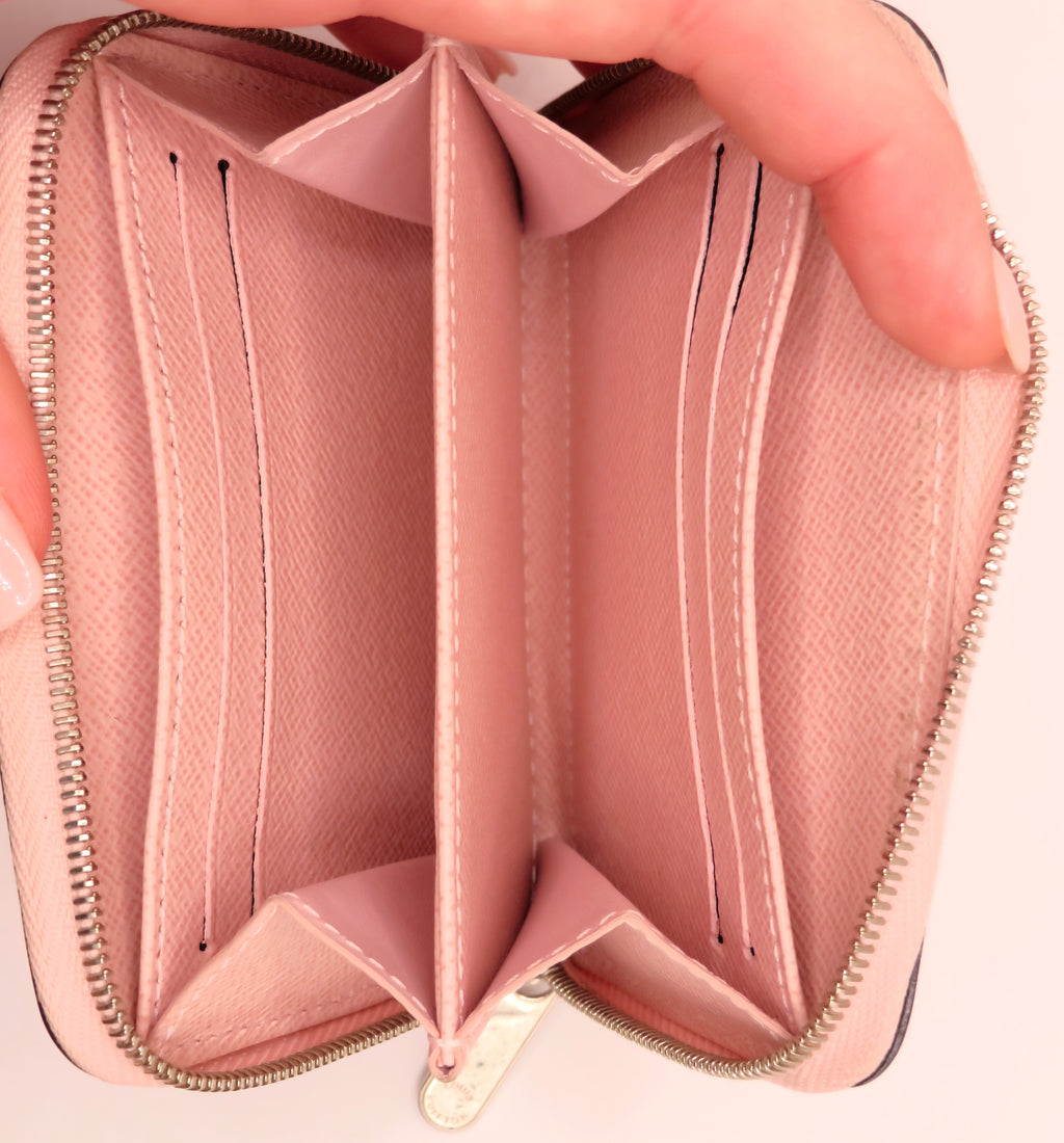 Pink Epi Leather Zippy Coin Purse