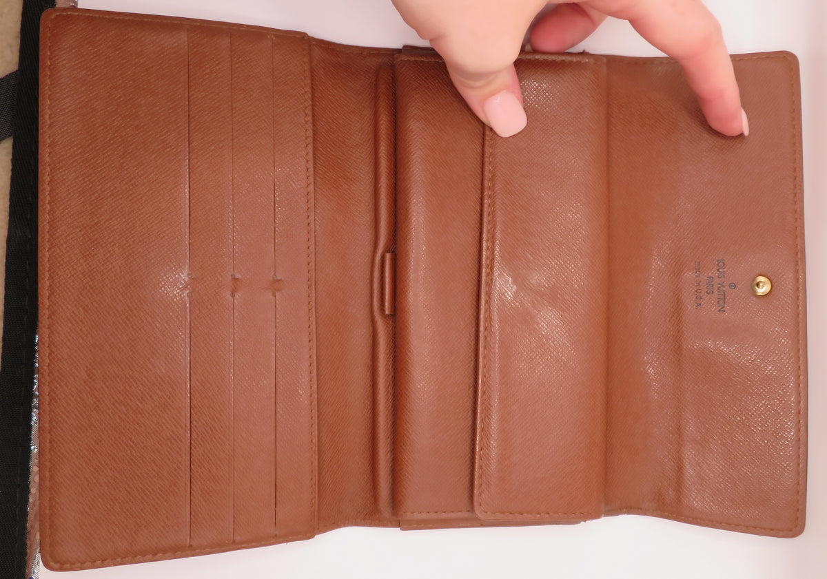 VINTAGE Louis Vuitton Monogram Porte Tresor International Long Tri Fold Wallet