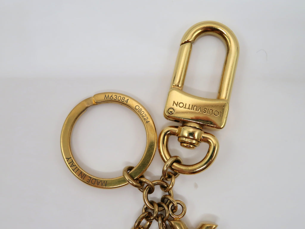 Louis Vuitton Preppy Flower Bag Charm & Key Holder