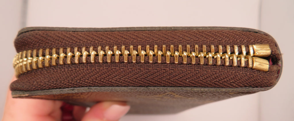 Louis Vuitton Fuchsia Monogram Clemence Wallet