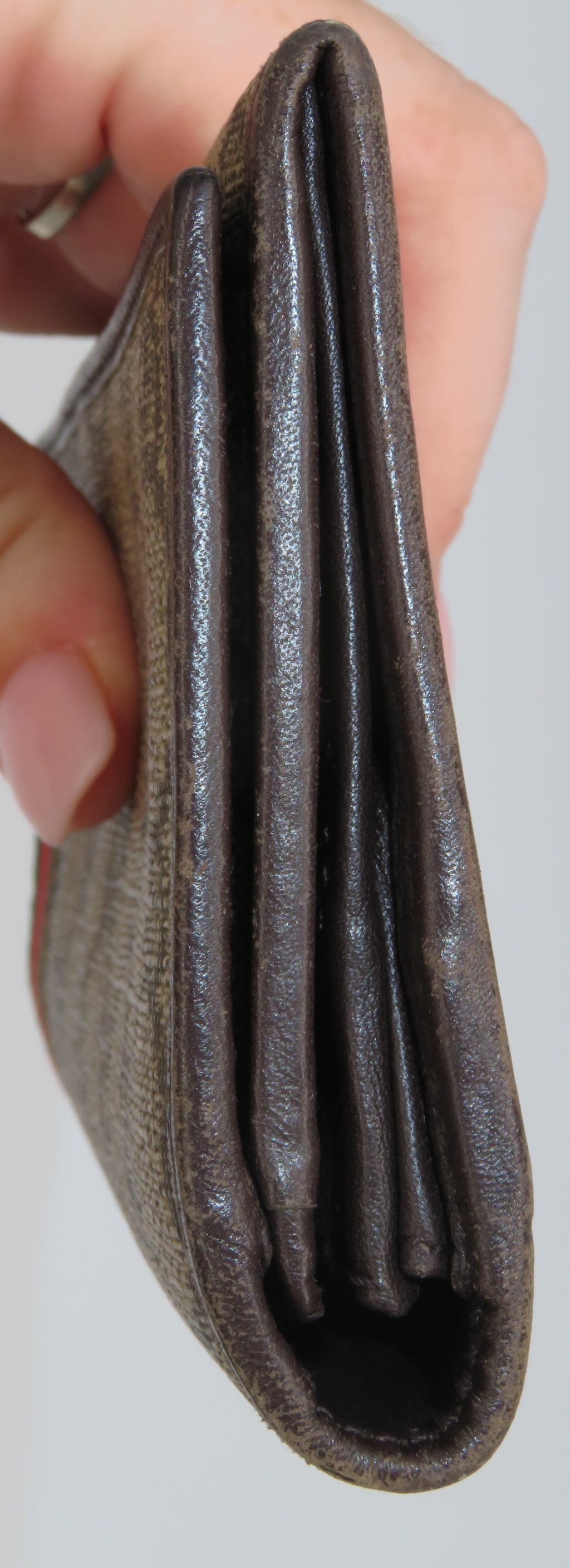 Gucci GG Supreme Canvas Sherry Line Long Bi Fold Wallet