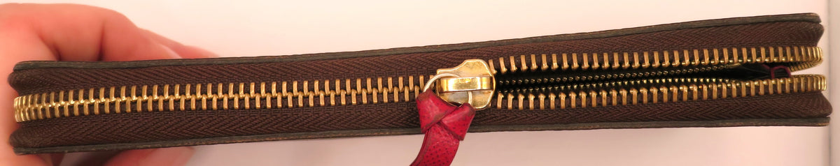 Louis Vuitton Fuchsia Monogram Clemence Wallet