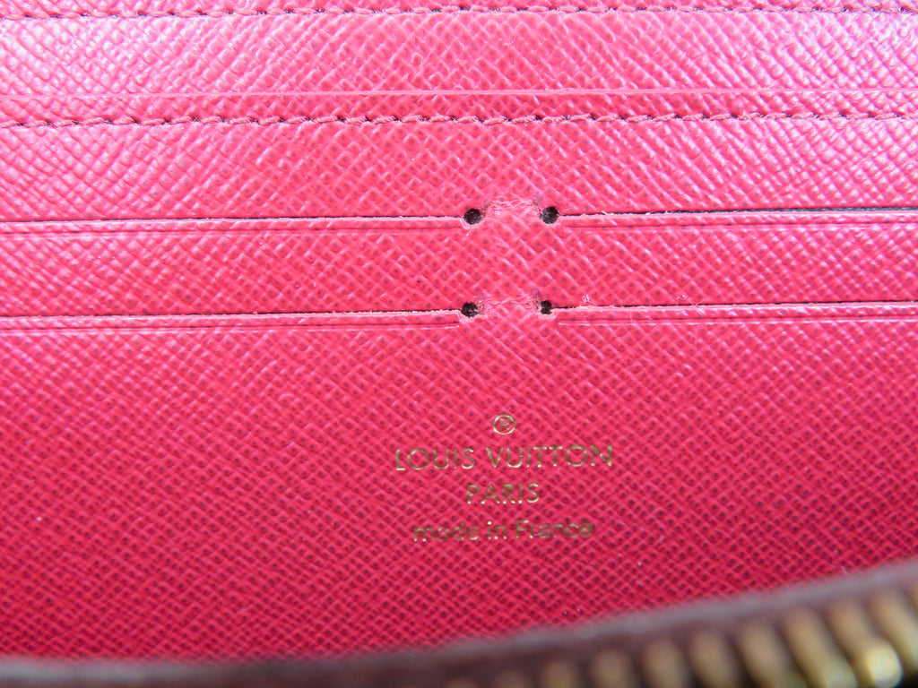 Louis Vuitton Fuchsia Monogram Clemence Wallet