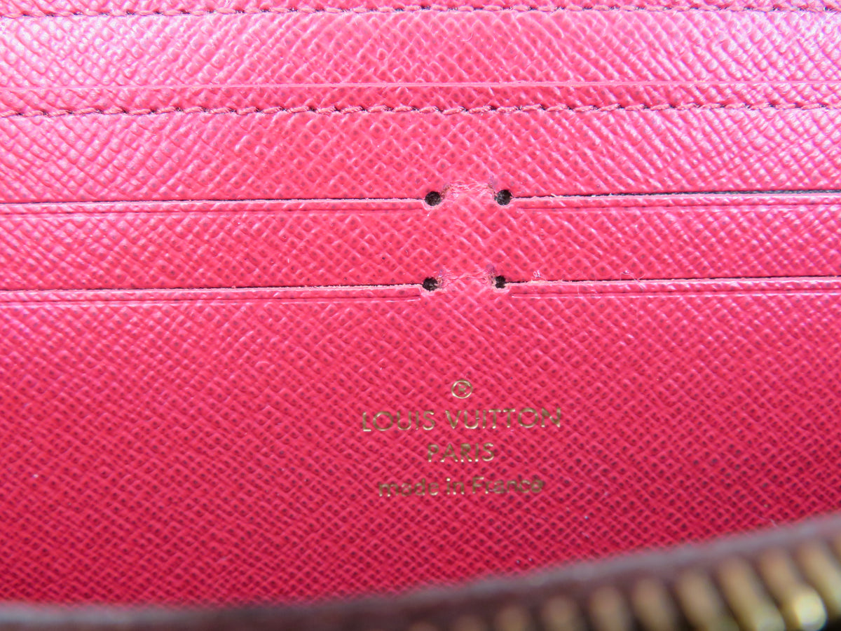 Louis Vuitton Fuchsia Monogram Clemence Wallet