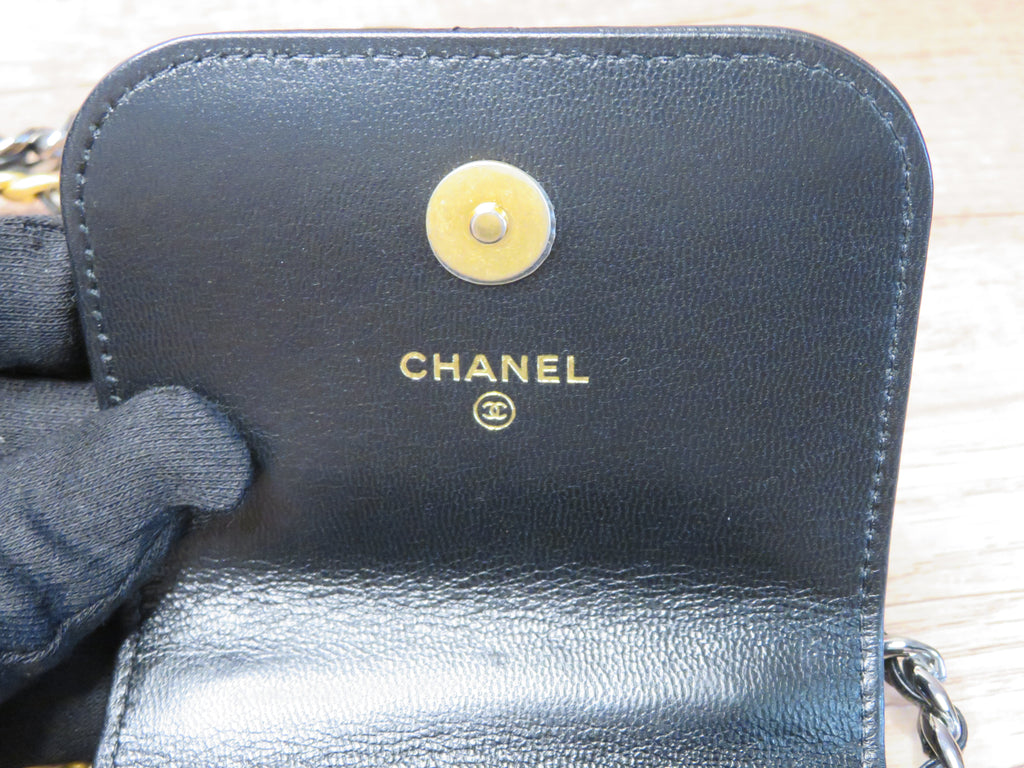 Chanel 19 Quilted Lambskin Vertical Phone Holder Bag