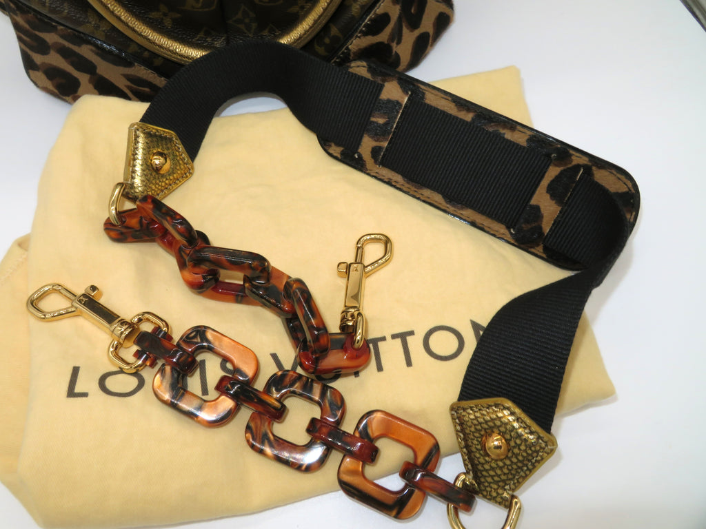 Louis Vuitton Monogram Leopard Adele