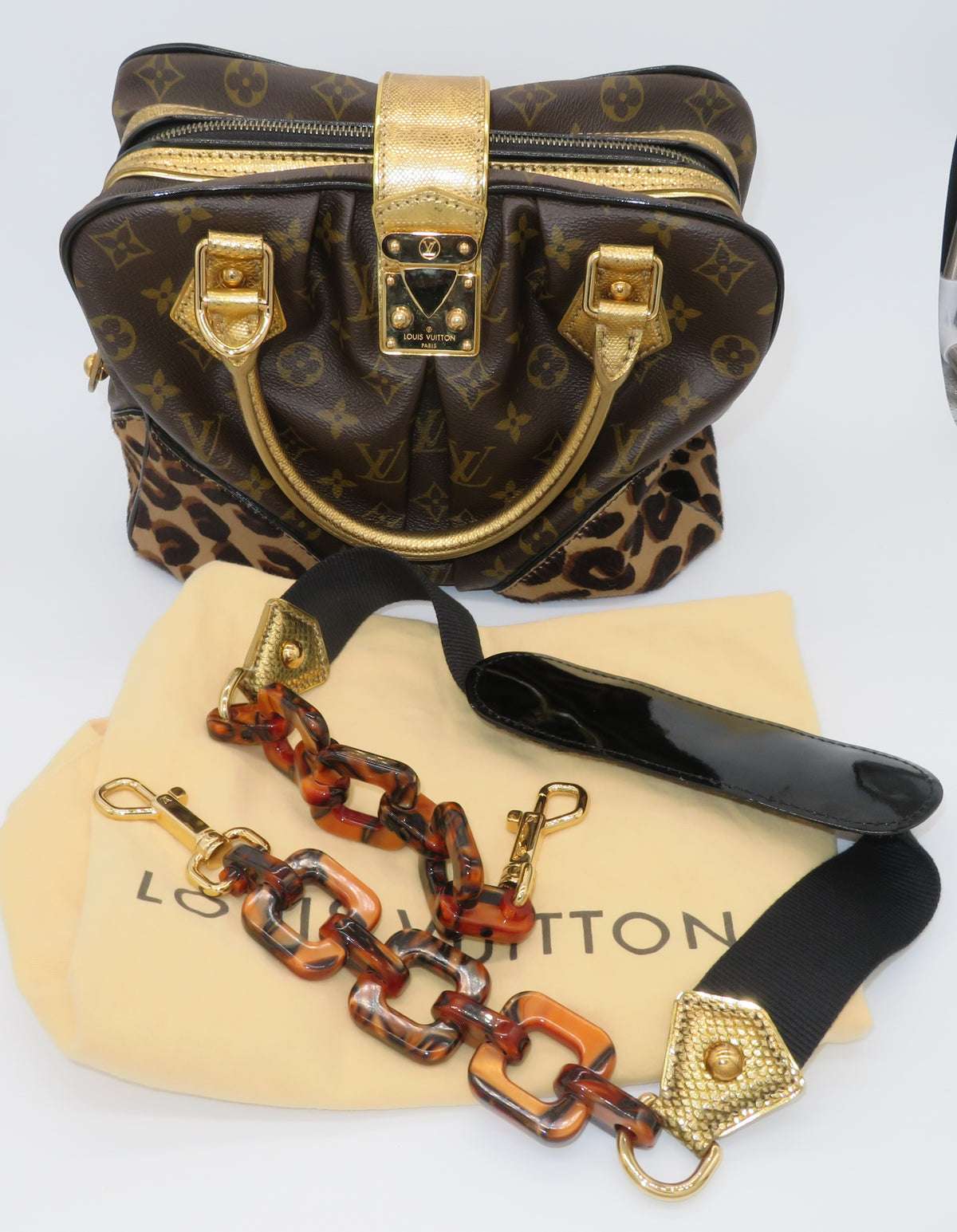 Louis Vuitton Monogram Leopard Adele