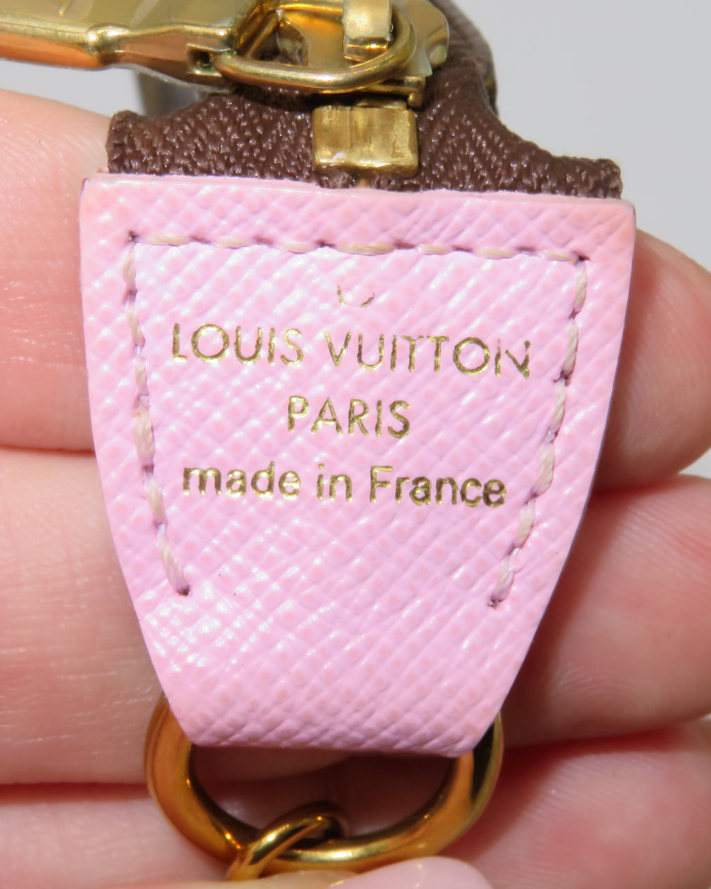 Louis Vuitton Mini Monogram Pochette with Boat Art